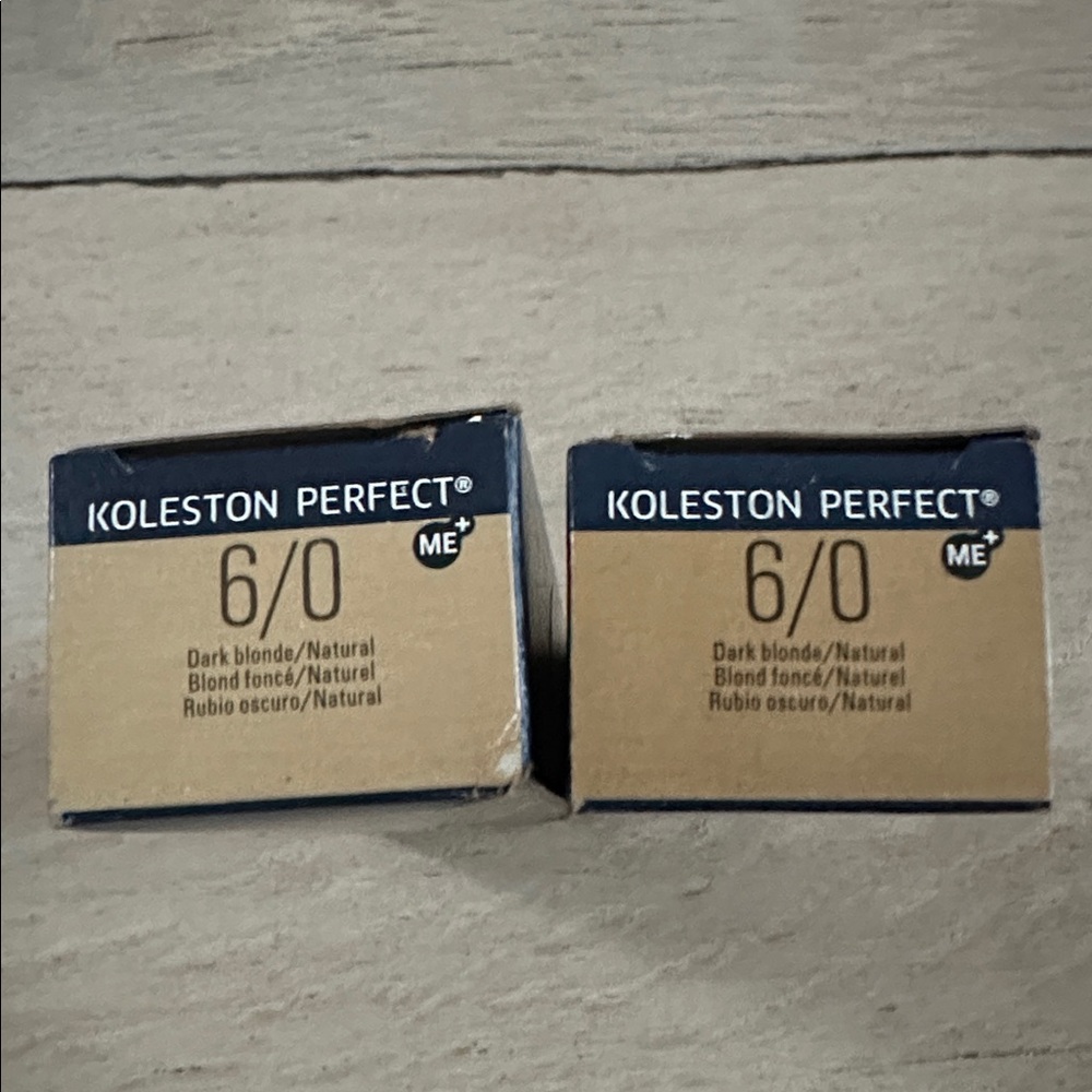 Wella Koleston Perfect Me+Pure Naturals Hair Color 6/0Dark Blonde Natural 2-2oz - Picture 2 of 3
